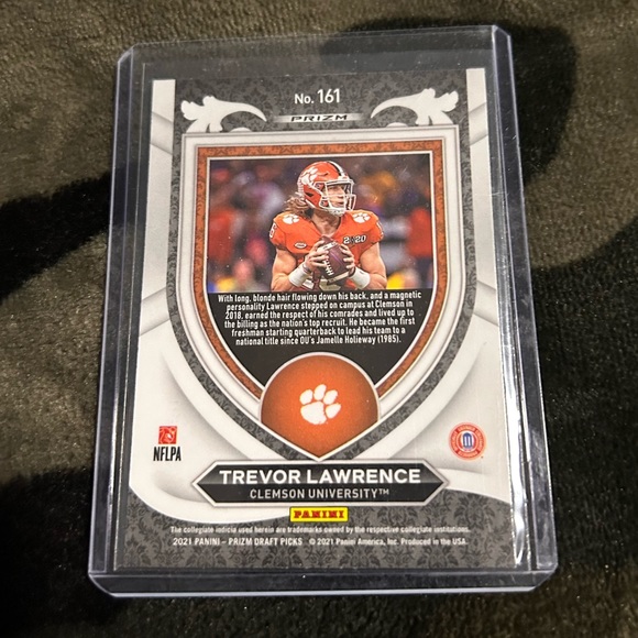 Trevor Lawrence Panini Prizm Card - Picture 2 of 2